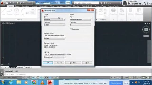 Autocad 2018 - Tutorial for Begineers: 4. How to Setup Units смотреть онлайн