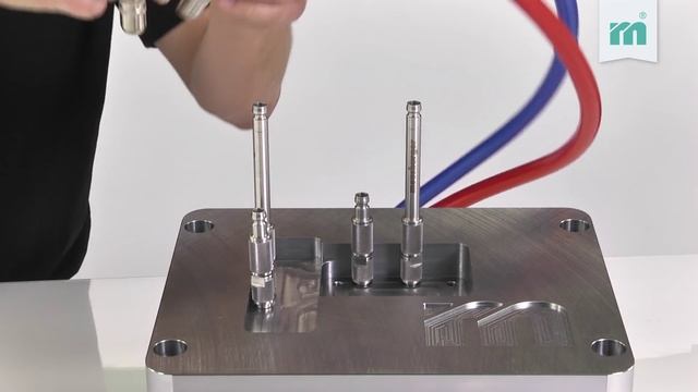Meusburger technical tip – Quick-adapter for leak test смотреть онлайн