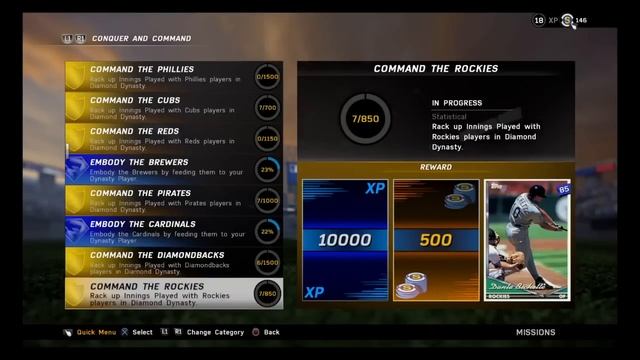 MLB : The Show 16 - Conquest Tips смотреть онлайн