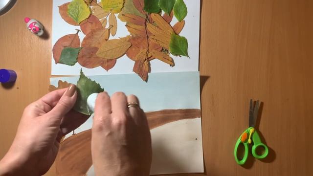 Татьяна Быковская, воспитатель Школы № 2114. Осенний пейзаж смотреть онлайн