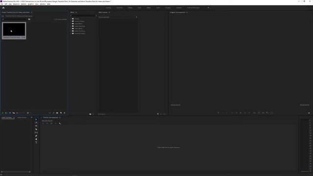 Using After Effects and Premiere Pro Adobe Dynamic link PROPERLY смотреть онлайн