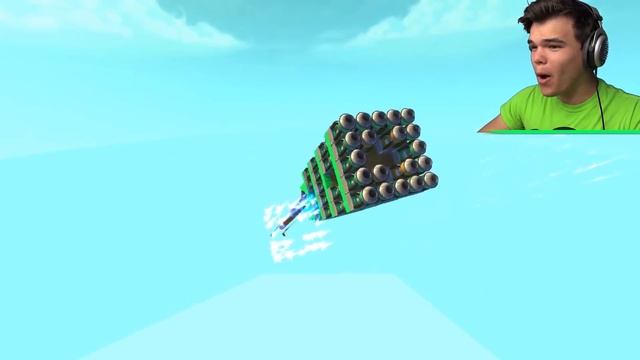 SPACE ROCKET BUILDING BATTLE! (Scrap Mechanic) смотреть онлайн