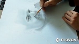 КАК нарисовать лицо, нарисовать человека легкий способ