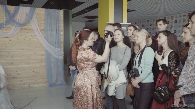 Видеоотчёт с МК фотографа Дарьи Булавиной, Бинар x Olympus. смотреть онлайн