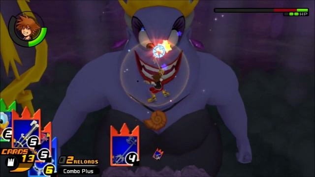 Kingdom Hearts Re: Chain of Memories - Atlantica, Boss: Ursula смотреть онлайн