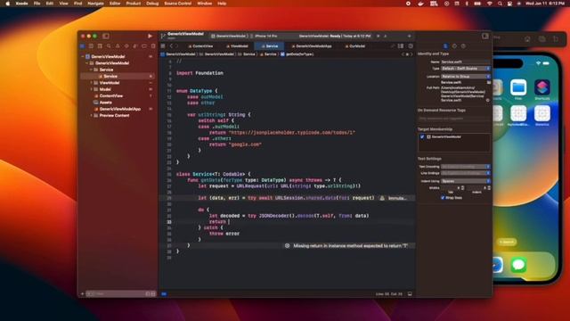 Generics in Swift with View Model Example смотреть онлайн