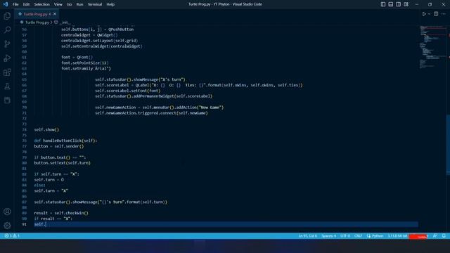 Build a Tic Tac Toe Game with Python and PyQt5 смотреть онлайн