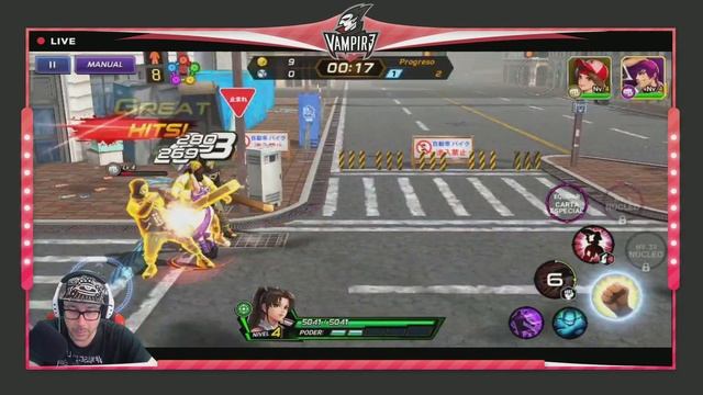 THE KING OF FIGHTERS ALL STARS - GAMEPLAY - ANALISIS - ANDROID - BEAT EM UP - FREE 2 PLAY смотреть онлайн