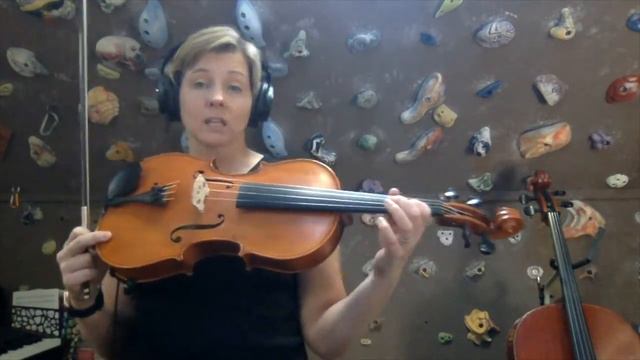 Viola Tutorial A major and F# minor 2 8ves смотреть онлайн