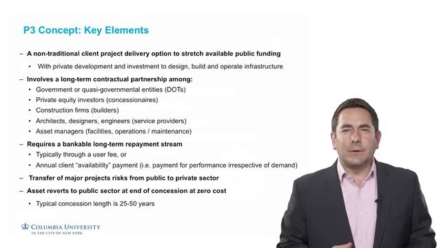 Public Private Partnerships (P3) Concept and Key Elements - Construction Finance смотреть онлайн