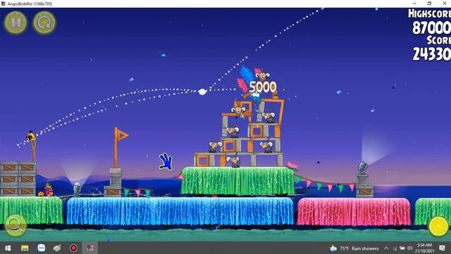 Angry birds rio sprite change by Galactuz gameplay смотреть онлайн