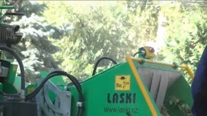 Машина для производства опилок на месте