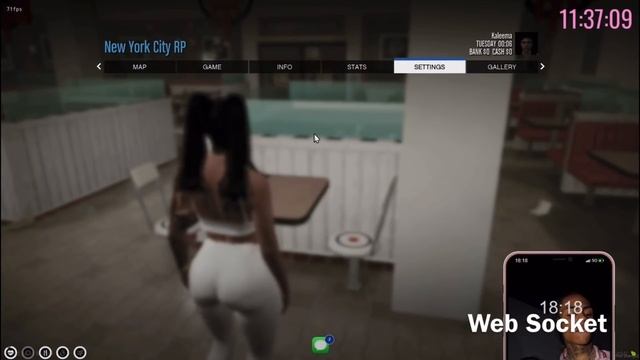 GTA RP | KALEEMA & TAY ERP IN THE BURGER KING! ? *VERY FUNNY* NYC RP смотреть онлайн