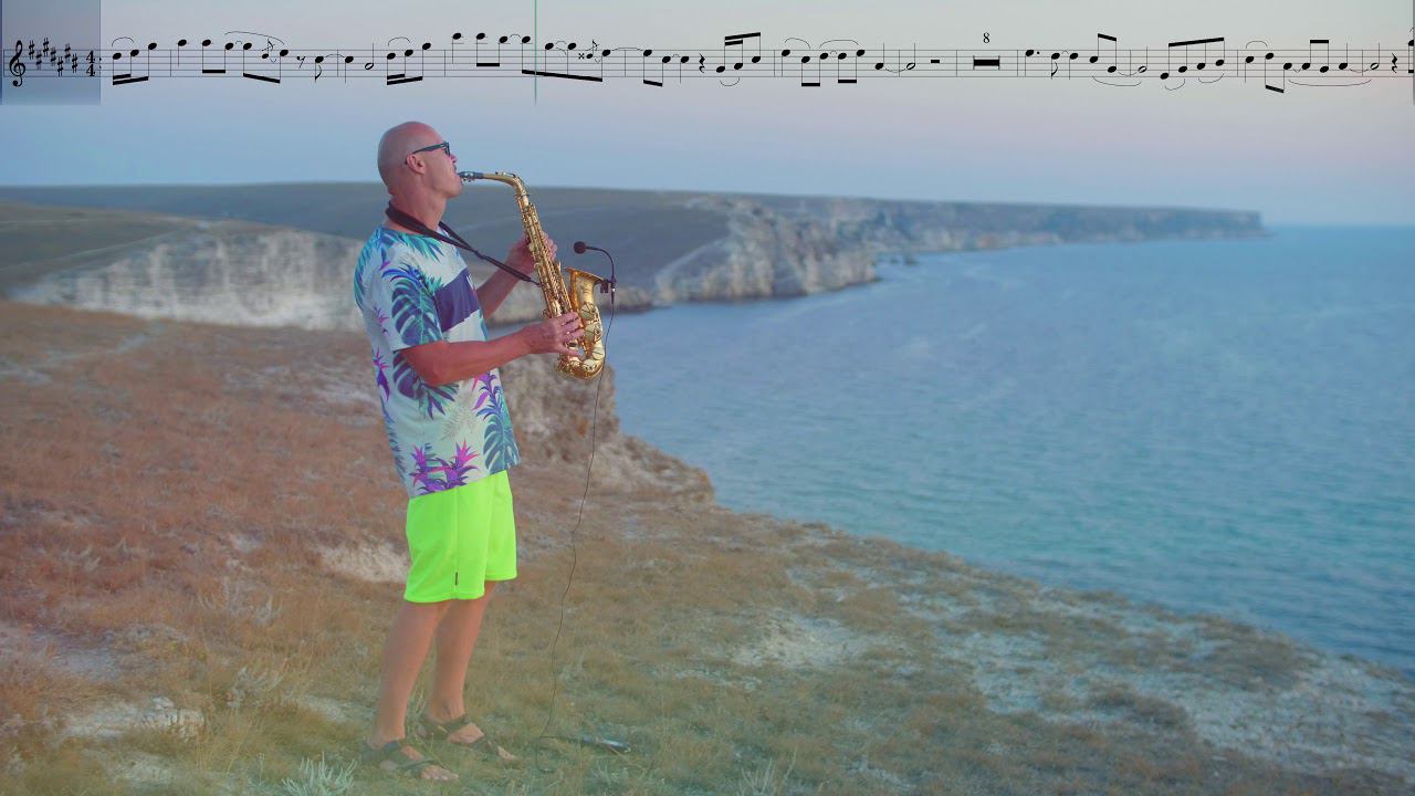 Syntheticsax - Evening Wind - Sheet Music For Sax Alto (NuDisco & House Music)