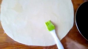 Слоёная лепешка Фатир, Фатири вараки барои курутоб