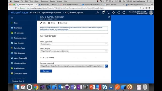 Xamarin + Azure Active Directory B2C - Matt Soucoup - Xamarin University Guest Lecture смотреть онлайн