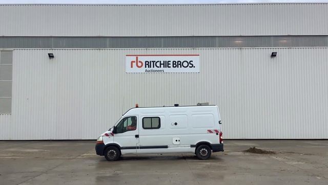 2009 Renault Master Van Truck I St Aubin, France Auction - 7 & 8 December смотреть онлайн