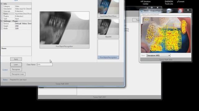 SURF object recognition hosted in MASS middleware смотреть онлайн