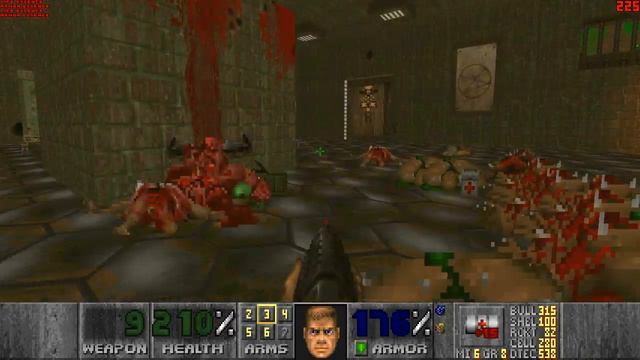 Doom 2 Doomworld Mega Project 2012 Level 01 UV 83,333 with Complex Doom смотреть онлайн