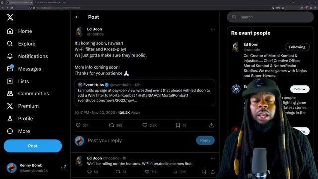 Mortal Kombat 1 - Ed Boon Konfirms New Updates смотреть онлайн