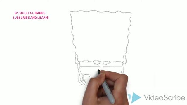 How to Draw a Spongebob / Как нарисовать Спанч Боба смотреть онлайн