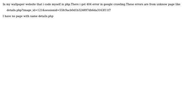 Webmasters: I get 404 error in google webmaster from unknown php page смотреть онлайн