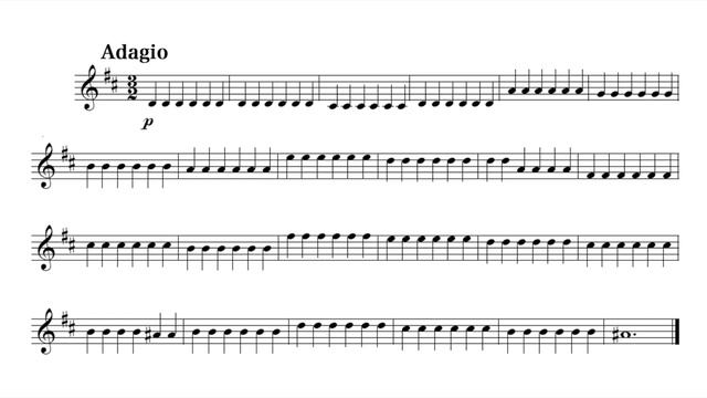 Play the Violin sheet music with Maurice Steger/ Babell: Concerto in 7 Parts in D Major, Op. 3 No. смотреть онлайн