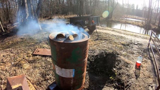 Древесный уголь своими руками в бочке. Как сделать древесный уголь в домашних условиях