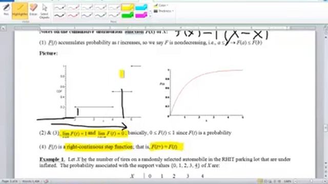 Section 4.2: Cumulative Distribution Functions, F(x) смотреть онлайн