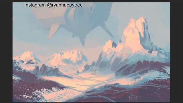 Photoshop Speedpaint - Spaceship concept art смотреть онлайн