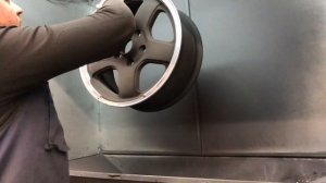 Покраска дисков с кантиком в хром середина чёрная Порошковая Покраска в два цвета