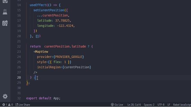 React Native Maps Geolocation смотреть онлайн