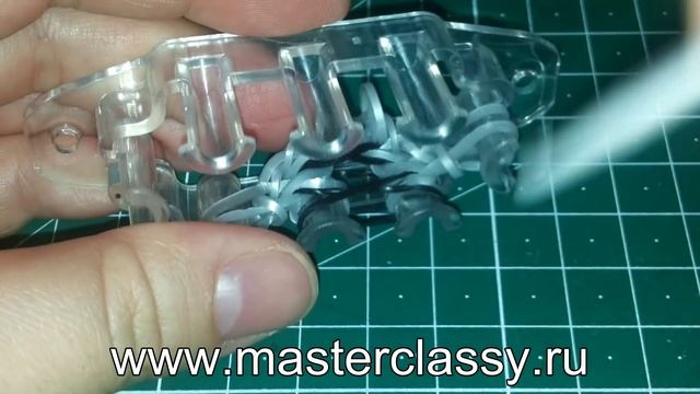 Rainbow Loom BRACELETS / Tutorial (loom / bands, DIY). Мужской браслет из резиночек смотреть онлайн