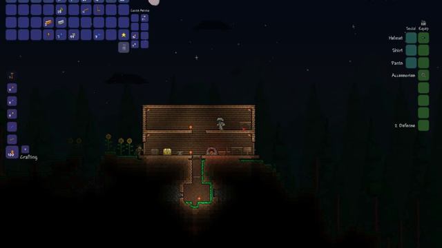Хитун играет в terraria(серия 2) "Доставучий спавнер зомби" смотреть онлайн
