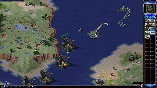 mayflower FFA - command and conquer red alert 2 - multiplayer gameplay смотреть онлайн