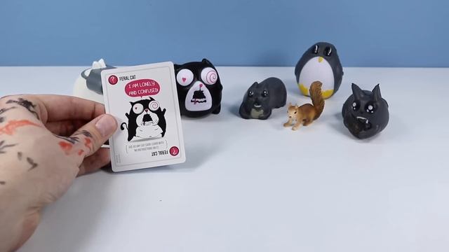 Exploding Kittens SquishMe and Hangers Collection Opening and Card Play смотреть онлайн