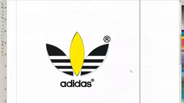 Tut Vẽ logo Adidas bằng CorelDraw x4 смотреть онлайн
