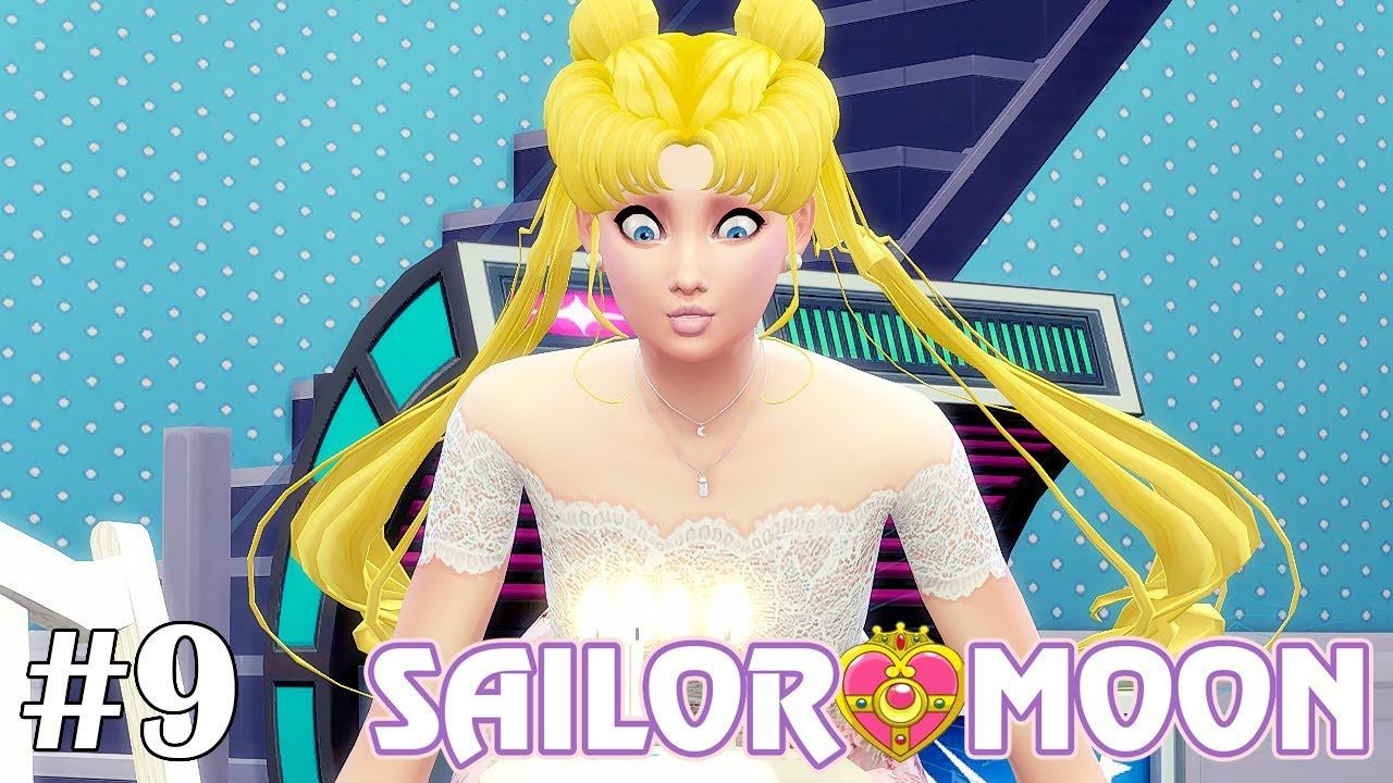 Больше не школьница - The Sims 4 - Sailor Moon #9 смотреть онлайн