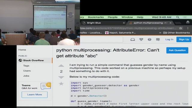 EuroSciPy Advanced Session - The Hitchhiker's Guide to Parallelism with Python смотреть онлайн