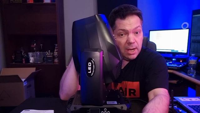 SHEHDS Moving Head - 160 Watt LED, 3 in 1 Beam, Spot & Wash! DJ Lights on a budget. смотреть онлайн