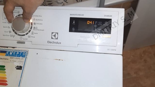 ✅ ВХОД В ТЕСТ ЕЛЕКТОРОЛЮКС СТИРАЛЬНОЙ МАШИНЫ Ошибка (ЕА6) ELECTOROLUX WASHING MACHINE TEST (service смотреть онлайн