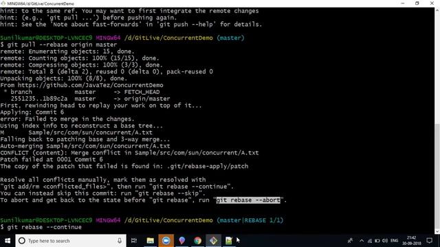 Git NonFastForward смотреть онлайн