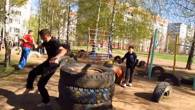 Kazan Parkour School - Cool Day