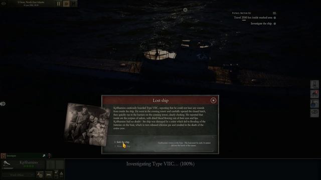 UBOAT, Investigate Ship, Sink, Lost Ship Guide смотреть онлайн