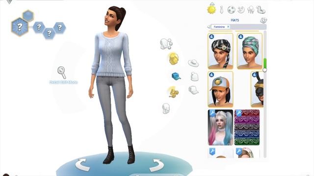 The Sims 4: Monthly Create A Sim #2 | February | Aliyah смотреть онлайн