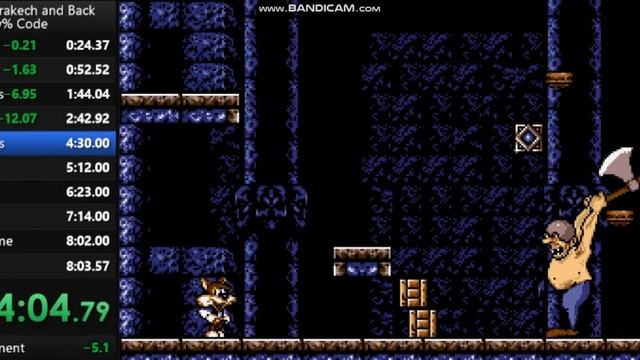 Titus the Fox - speedrun (Any% Code) WR 7:55.47 смотреть онлайн