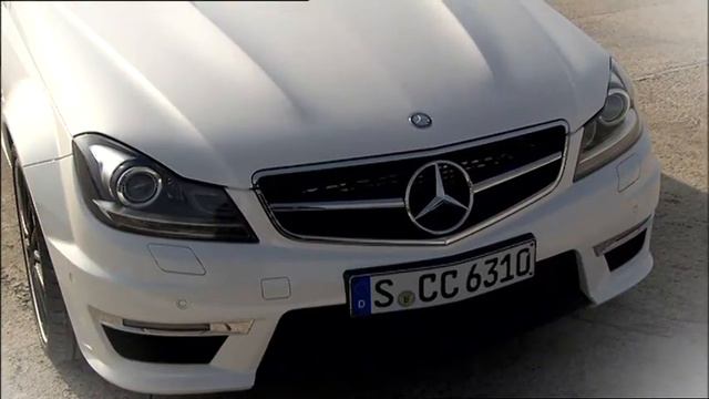 ► Mercedes C 63 AMG Coupe 2012 - Teaser смотреть онлайн