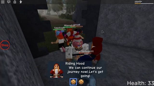 СТРАШНАЯ ИСТОРИЯ про КРАСНУЮ ШАПОЧКУ | РОБЛОКС | ROBLOX | RIDING HOOD [STORY] | смотреть онлайн