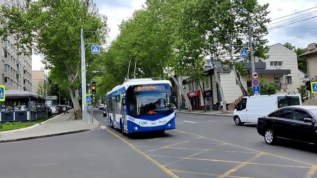 Troleibuzele Din Chișinău — Sectoarele Centru, Buiucani | Кишинёвский троллейбус — центр, Буюканы