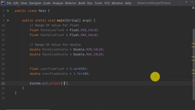 Java Tutorial | Determine Value Range Of Floating Point Type and Overflow смотреть онлайн